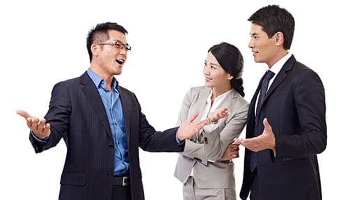 The art of conversation and manners in business China